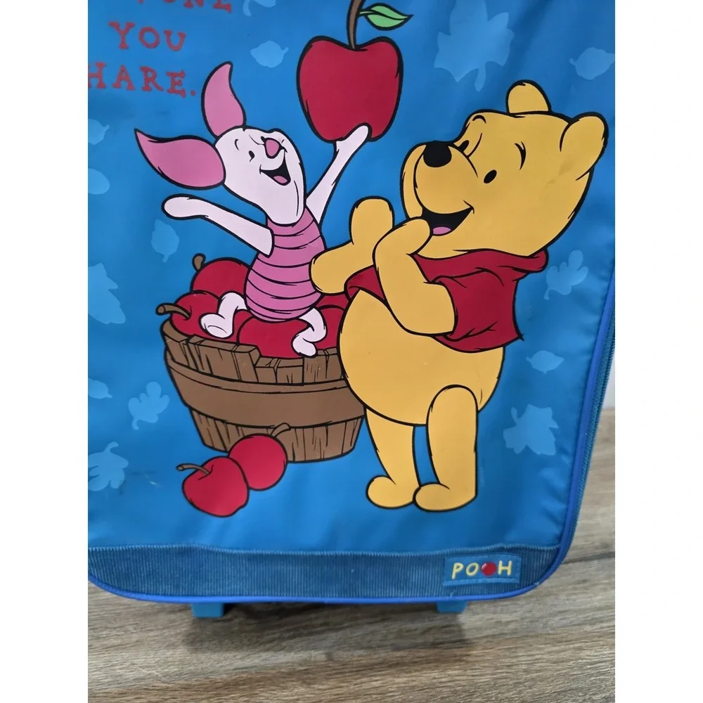 Vtg Winnie The Pooh Disney Youth Suitcase Pigglet 